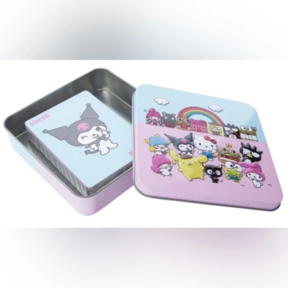 Hello Kitty & Friends Deck of Cards and Tin NWT